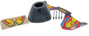 RCT EXTERNAL CARBON REPLACEMENT END CAP KIT Black