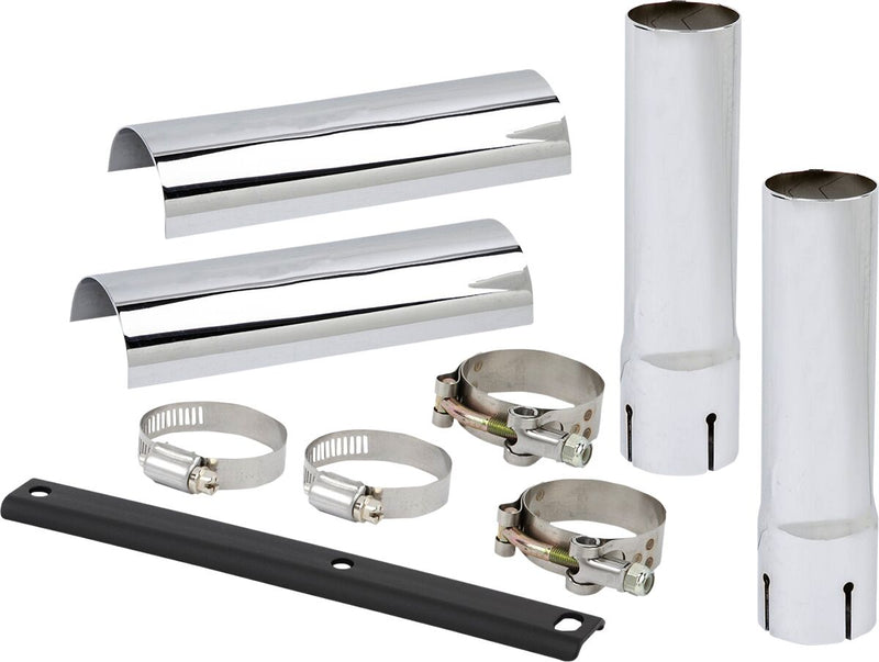 Exhaust Extensions Kit Chrome