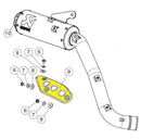 Heat Shield Silver For Yamaha XSR 700 ABS