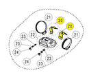 Muffler Bracket For Honda CBR 1000 RR-R ABS 2024-2025