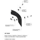 Heat Shield Black / Carbon Fiber For BMW F 750 GS ABS 2018-2023