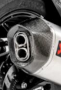 End Cap Black For Kawasaki KLZ 1000 ABS 2019-2024