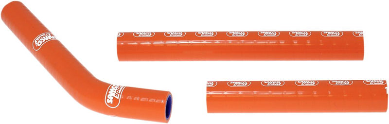 Radiator Hose Kit Orange For KTM SX 125 2007-2010