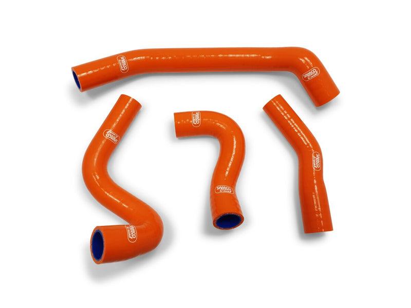 Radiator Hose Kit Orange For KTM DUKE 250 ABS 2017-2020