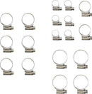 Radiator Clamp Kit Silver For Ducati MONSTER 937 ABS 2021-2025