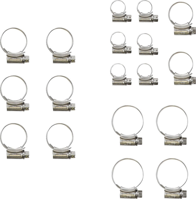 Radiator Clamp Kit Silver For Ducati MONSTER 937 ABS 2021-2025