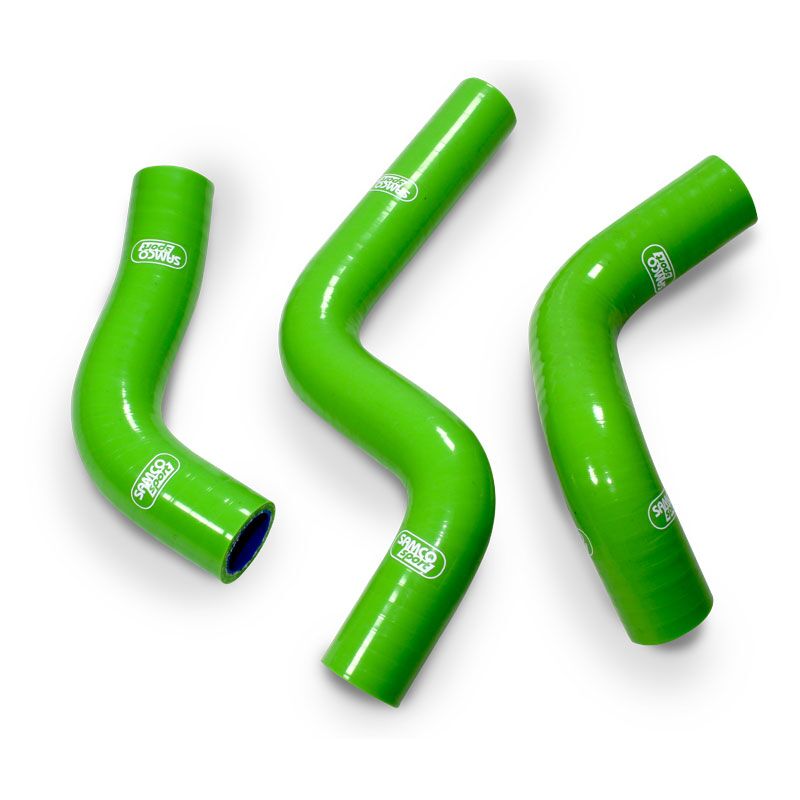 Radiator Hose Kit Green For Kawasaki KX 100 2014-2021