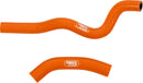 Radiator Hose Kit Orange For Harley Davidson FLHR 1750 2019