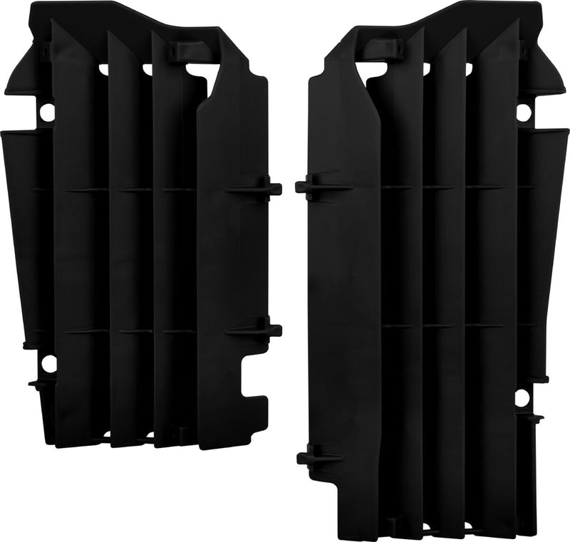 Radiator Guards Black For Kawasaki KX 250 F