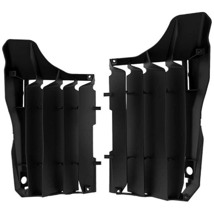 Radiator Guards Black For Honda CRF 250 RX