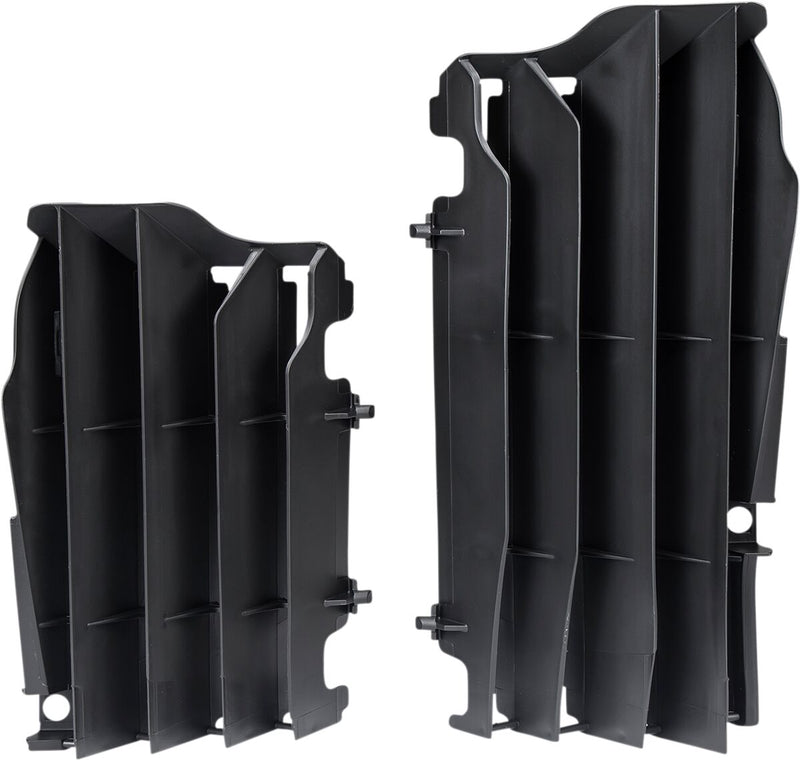 Replacement Radiator Louvers Black For Kawasaki KX 450 F