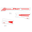 3D Motorcycle Stickers - Swingarm White For Yamaha TMAX 530 2012-2016