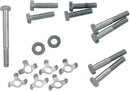 Inner Primary Mounting Kit Raw / Silver For Harley Davidson FLST 1340 1986-1990