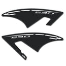 3D Motorcycle Stickers - Side Panels Carbon Look Yamaha TMAX 530 2012>2016