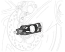 Aluminium Chain Tensioner Red For Yamaha T-Max 530 2012-2016