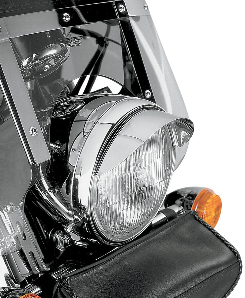 Universal 7" Headlight Visor For Honda VT 1100 C 1995-2007
