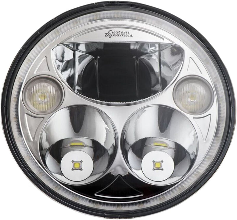 7" TruBEAM® Headlamp Chrome For Indian CHIEF 111 ABS 2015-2024