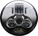 7" ProBeam® LED Headlamp Chrome For Harley Davidson FLD 1690 2012-2013