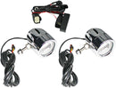 ProBEAM® LED Halo Fog Lamps Clear For Harley Davidson FLHX 1584 2010-2011 - 80 MM
