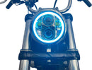 ProGLOW™ LED Headlamp With Color Changing Halo Clear For Harley Davidson FLSTSB 1584 2008-2011