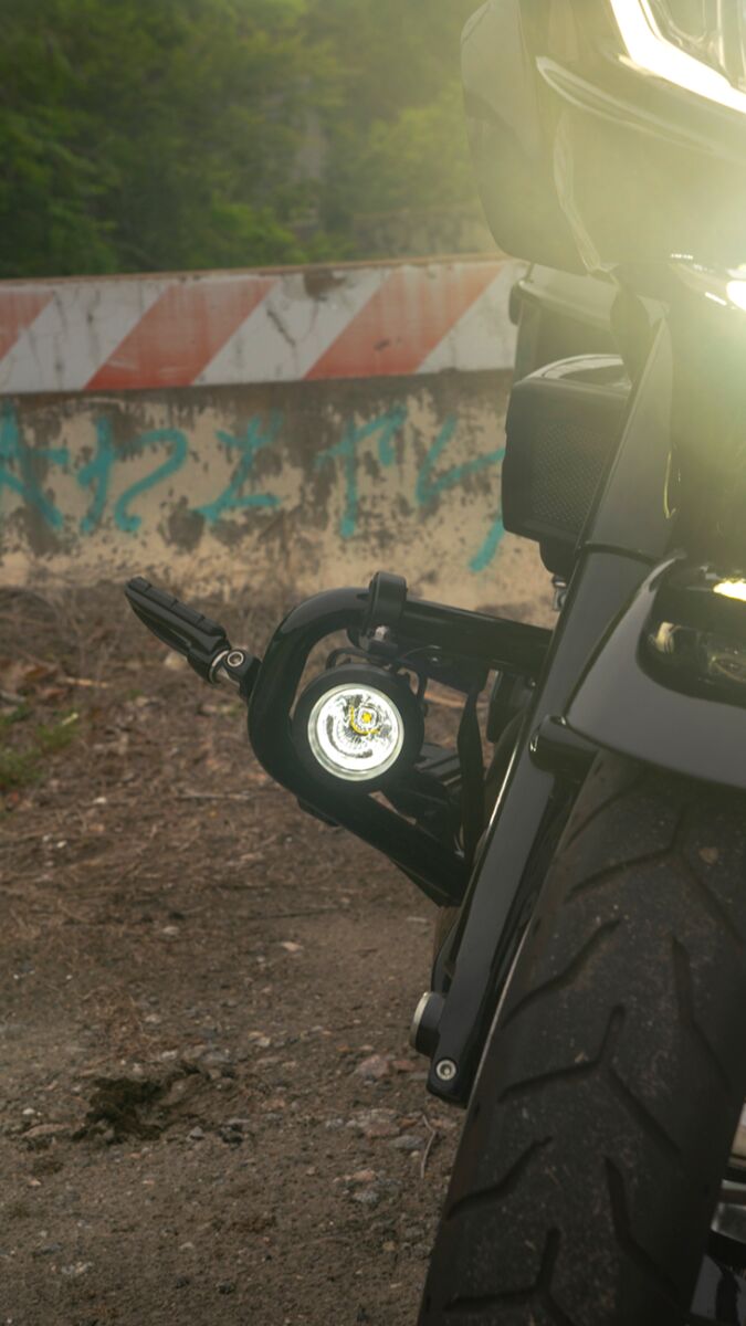 TAC-10 Light Cannons For Harley Davidson FLHT 1750 ABS 2019-2022