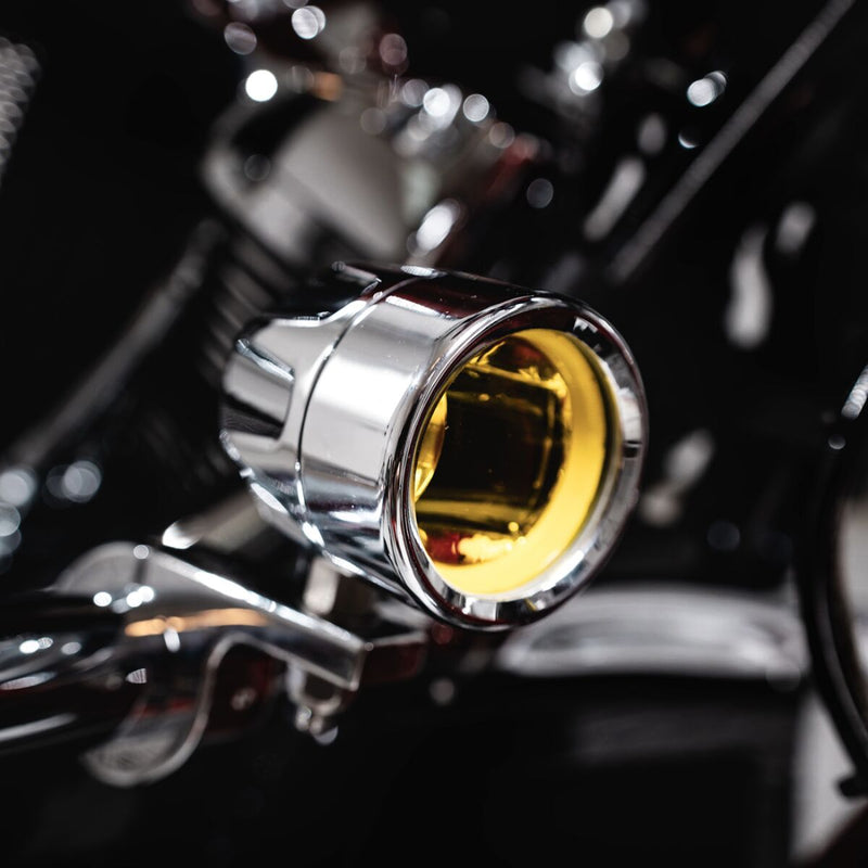 ProBEAM® LED Halo Fog Lights Yellow For Harley Davidson FLH 1868 ABS 2021 - 32 MM