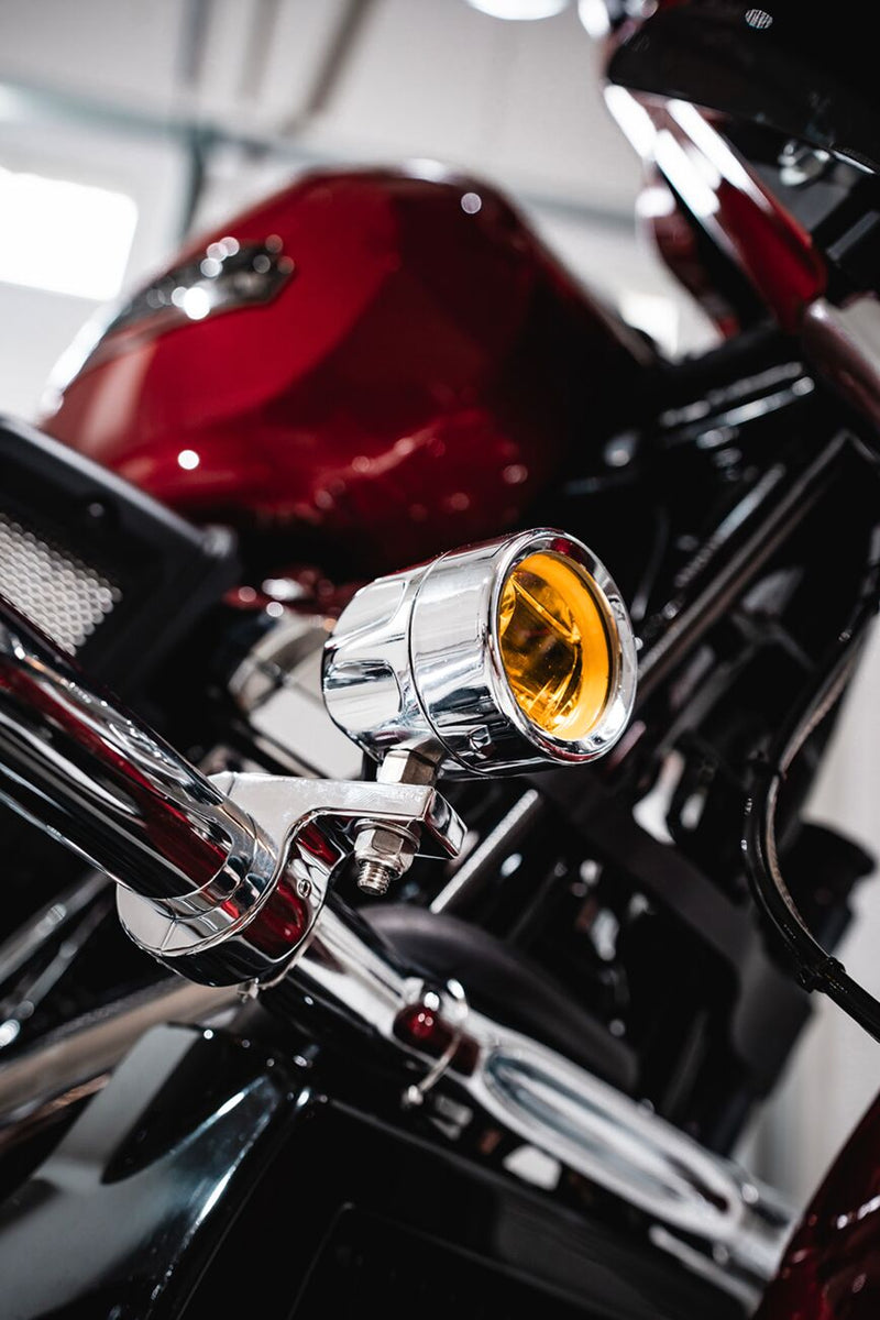 ProBEAM® LED Halo Fog Lights Yellow For Harley Davidson FLH 1868 ABS 2021 - 32 MM