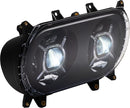 Double-X LED Headlight Clear For Harley Davidson FLTRK 1868 ABS 2020-2024