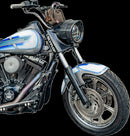 Headlight Trim with Visor For Harley Davidson FLD 1690 2012-2013