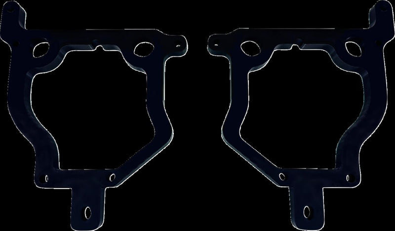 Shark Demon® Headlight Spacer Kit Black For Harley Davidson FLTRK 1868 ABS 2020-2024