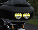 D14 Destroyer LED Headlight Upgrade Kit - Harley-Davidson Road Glide For Harley Davidson FLTRK 1868 ABS 2020-2023 - 76.2 MM