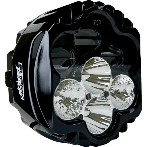 Shark Demon™ LED Headlight Kit Clear For Harley Davidson FXCWC 1584 2008-2011