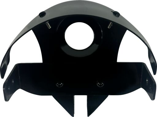 Shark Demon™ LED Headlight Kit Clear For Harley Davidson FXCWC 1584 2008-2011