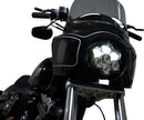 Shark Demon™ LED Headlight Kit White For Harley Davidson FLS 1690 2012-2017