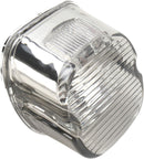Laydown Taillight Lens With Top Tag Window Smoke | Vendor No 12-0416M