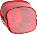 Laydown Taillight Lens With No Tag Window Red | Vendor No 12-0417A