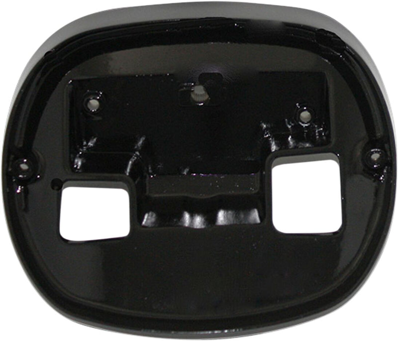 Taillight Base Plate Black For Harley Davidson FLD 1690 2012-2013