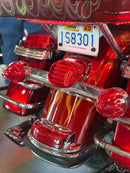 ProBEAM® Low-Profile LED Taillight Kit Red For Harley Davidson XLH 1200 1999-2003