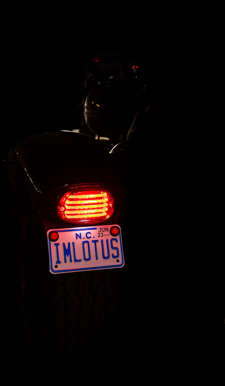 ProBEAM® Squareback LED Taillight Kit Red For Harley Davidson FLD 1690 2012-2013