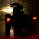 ProBEAM® Squareback LED Taillight Kit Smoke For Harley Davidson FLD 1690 2012-2013