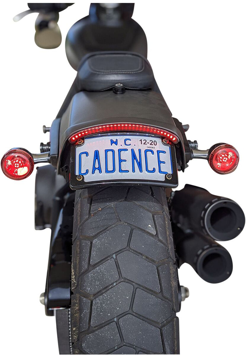 Integrated Taillight With Turn Signals Red For Harley Davidson FXFB 1750 ABS 2018-2021