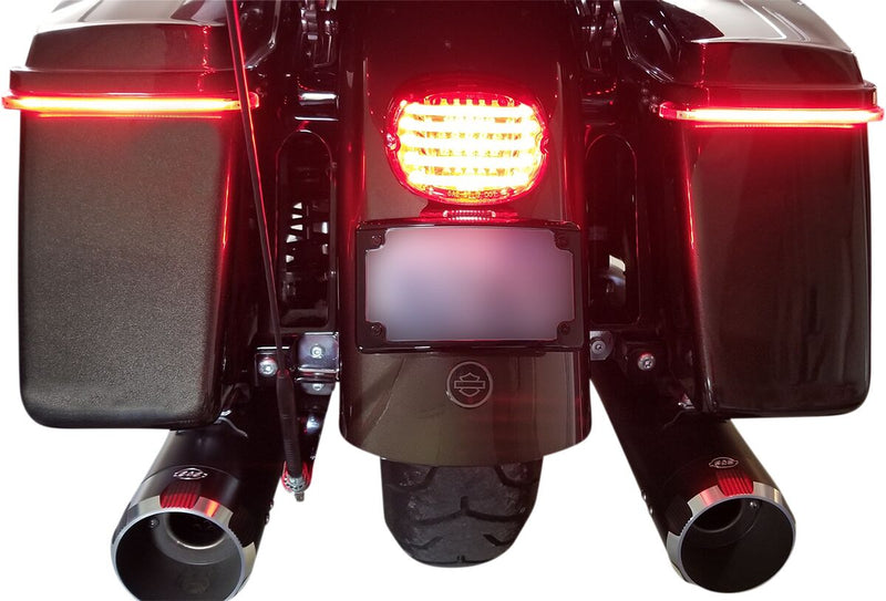 ProBEAM® Low-Profile LED Taillight Kit Red For Harley Davidson FLD 1690 2012-2013