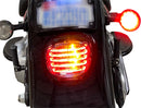 ProBEAM® Integrated Low Profile LED Taillights With Auxiliary Turn Signals Smoke For Harley Davidson XLH 883 1999-2003