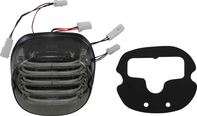 ProBEAM® Integrated Low Profile LED Taillights With Auxiliary Turn Signals Smoke For Harley Davidson XR 1200 2008