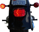 ProBEAM® Integrated Low Profile LED Taillights With Auxiliary Turn Signals Red For Harley Davidson FLD 1690 2012-2013