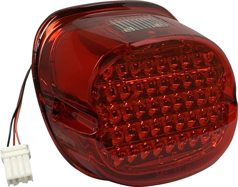 Low Profile LED Taillight Red For Harley Davidson FLD 1690 2012-2013