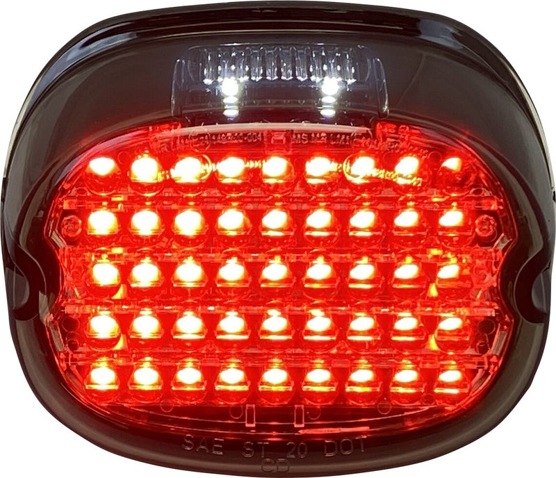 Low Profile LED Taillight Smoke For Harley Davidson FLD 1690 2012-2013