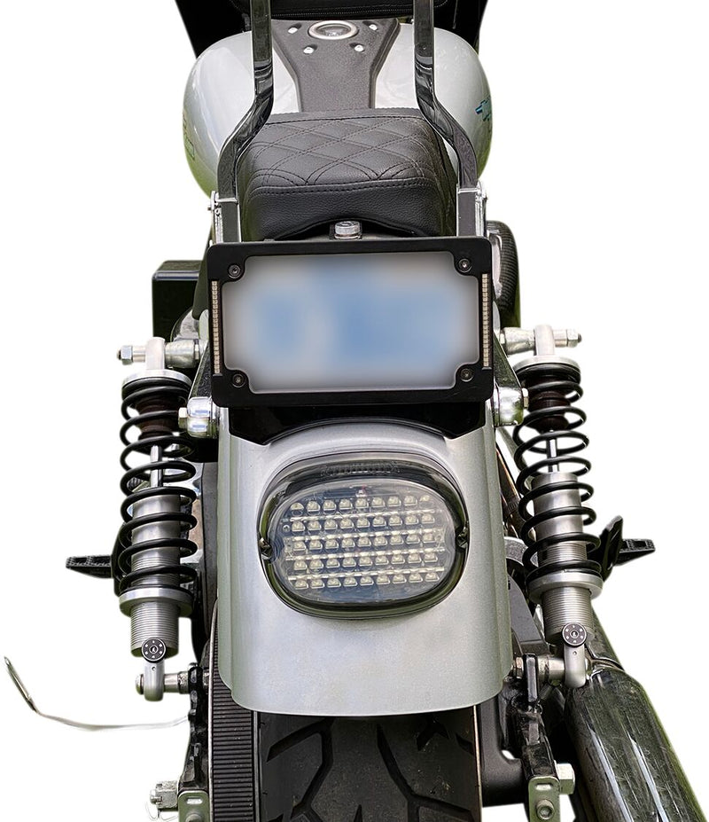 Low Profile LED Taillight Smoke For Harley Davidson FLD 1690 2012-2013