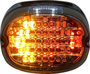 Low Profile LED Taillight With Integrated Auxiliary Turn Signals Red For Harley Davidson FLD 1690 ABS 2012-2016