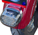 Low Profile LED Taillight With Integrated Auxiliary Turn Signals Red For Harley Davidson FLD 1690 ABS 2012-2016